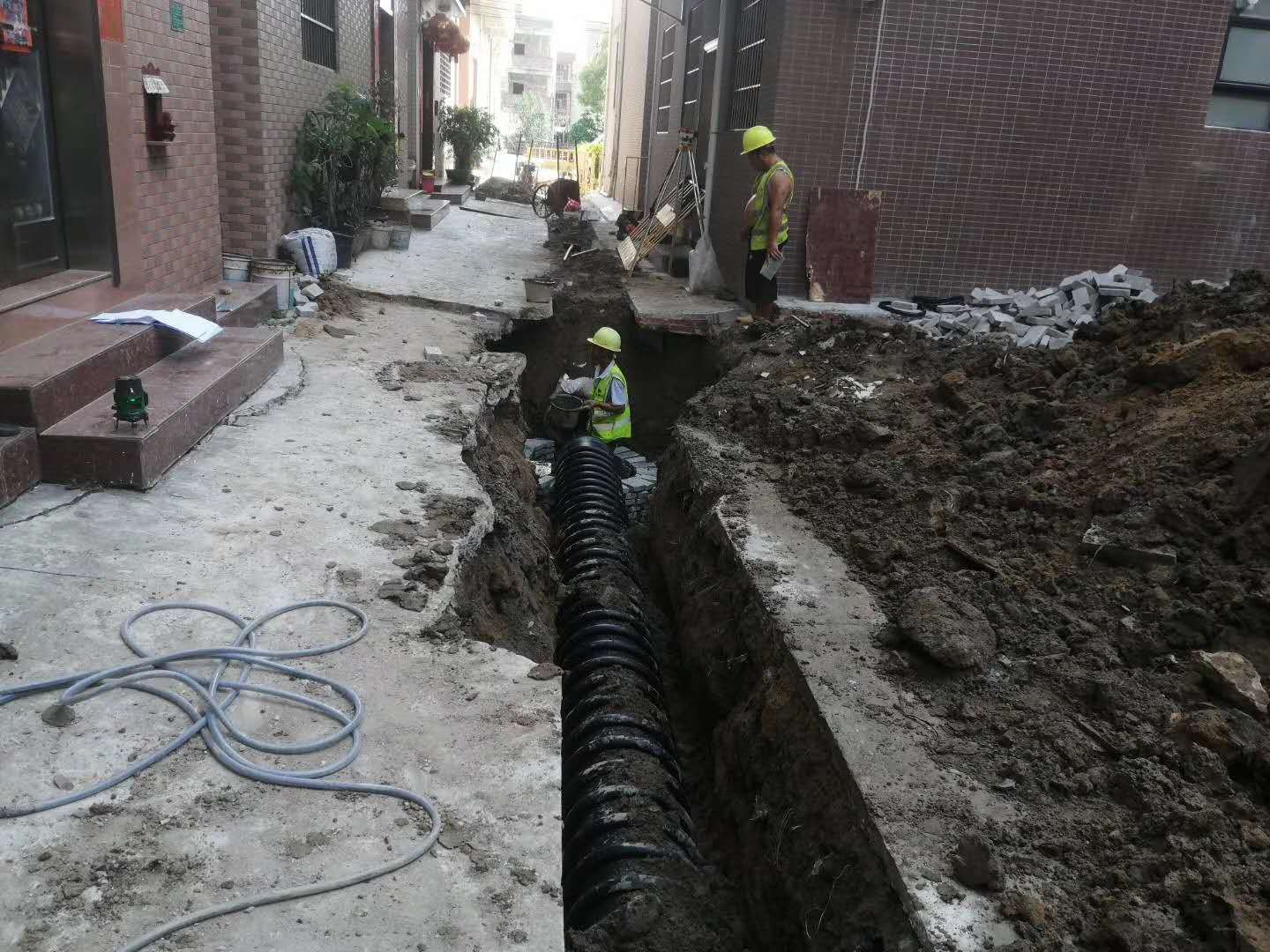 管道開挖修復改道